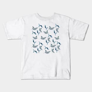 Whales Ocean Life Kids T-Shirt